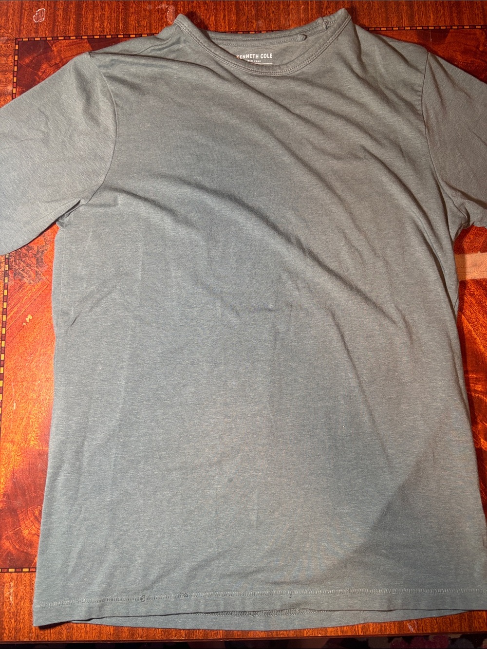 Kenneth Cole Short-Sleeve Crew Tee in blue